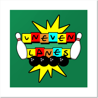 Uneven Lanes Posters and Art